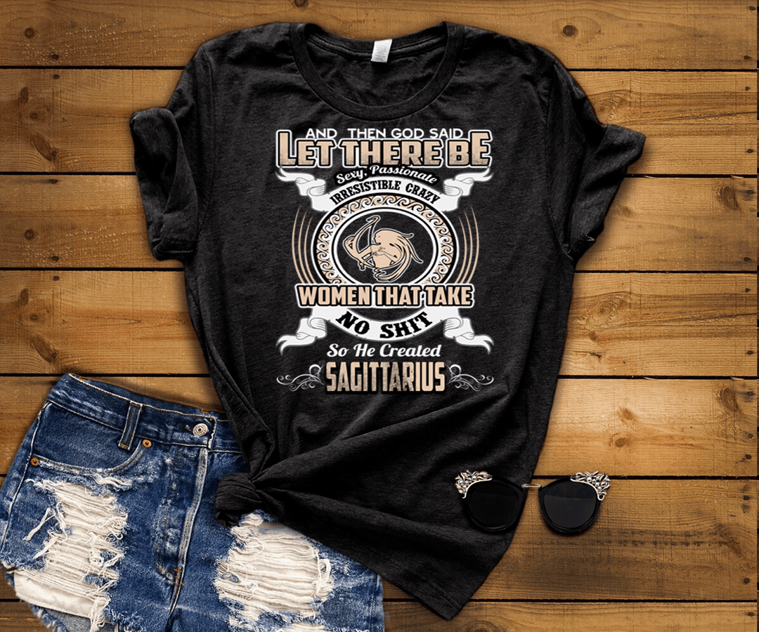 "Specially Crafted For  Sagittarius Wear On Your Zodiac Sign Personalized Shirt For Women"