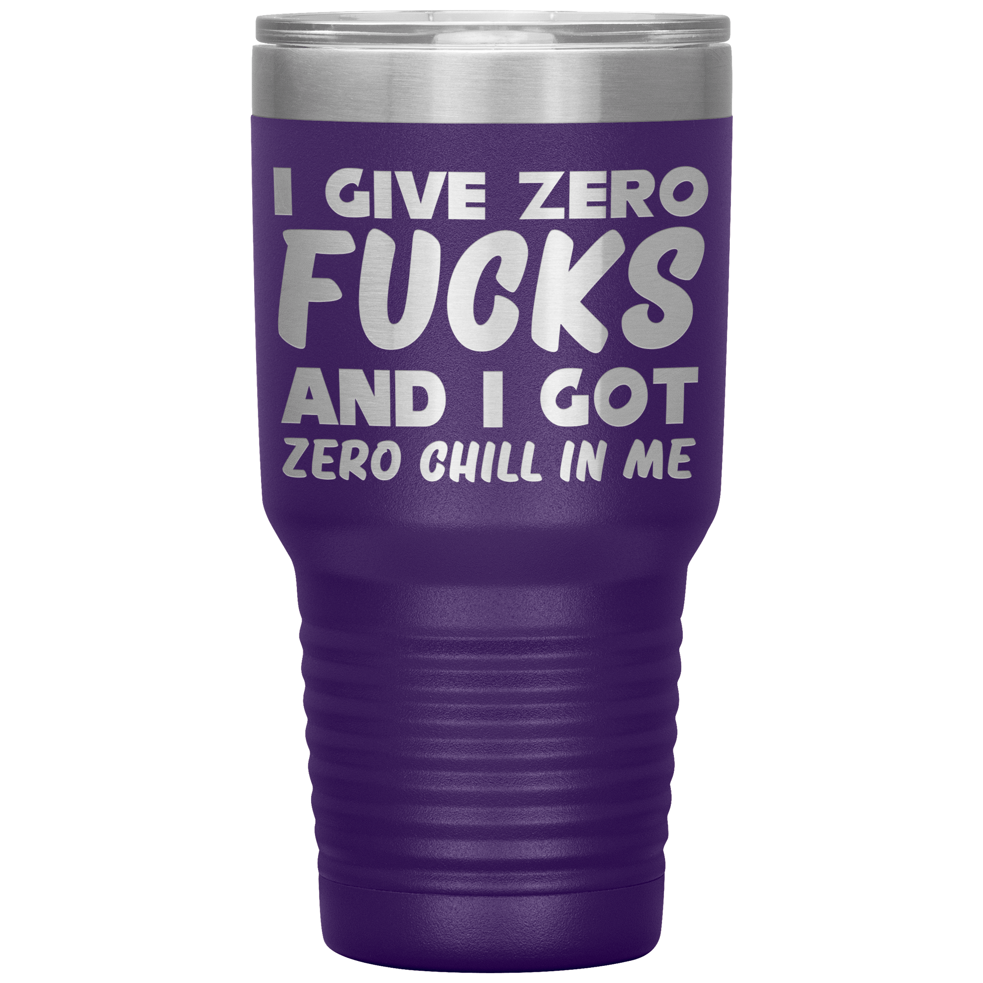 "I GIVE ZERO" Tumbler