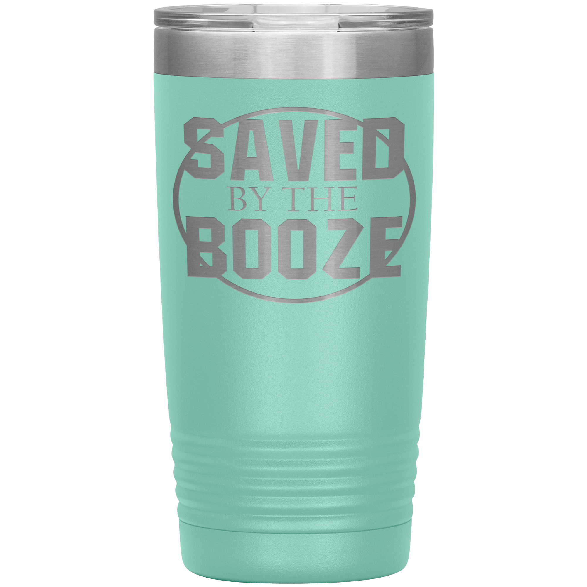 " SAVED BY THE BOOZED " TUMBLER