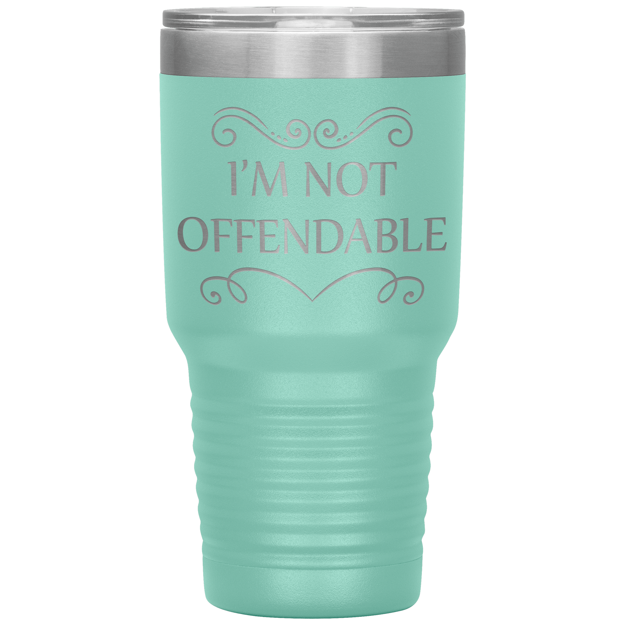 I'M NOT OFFENDABLE - TUMBLER