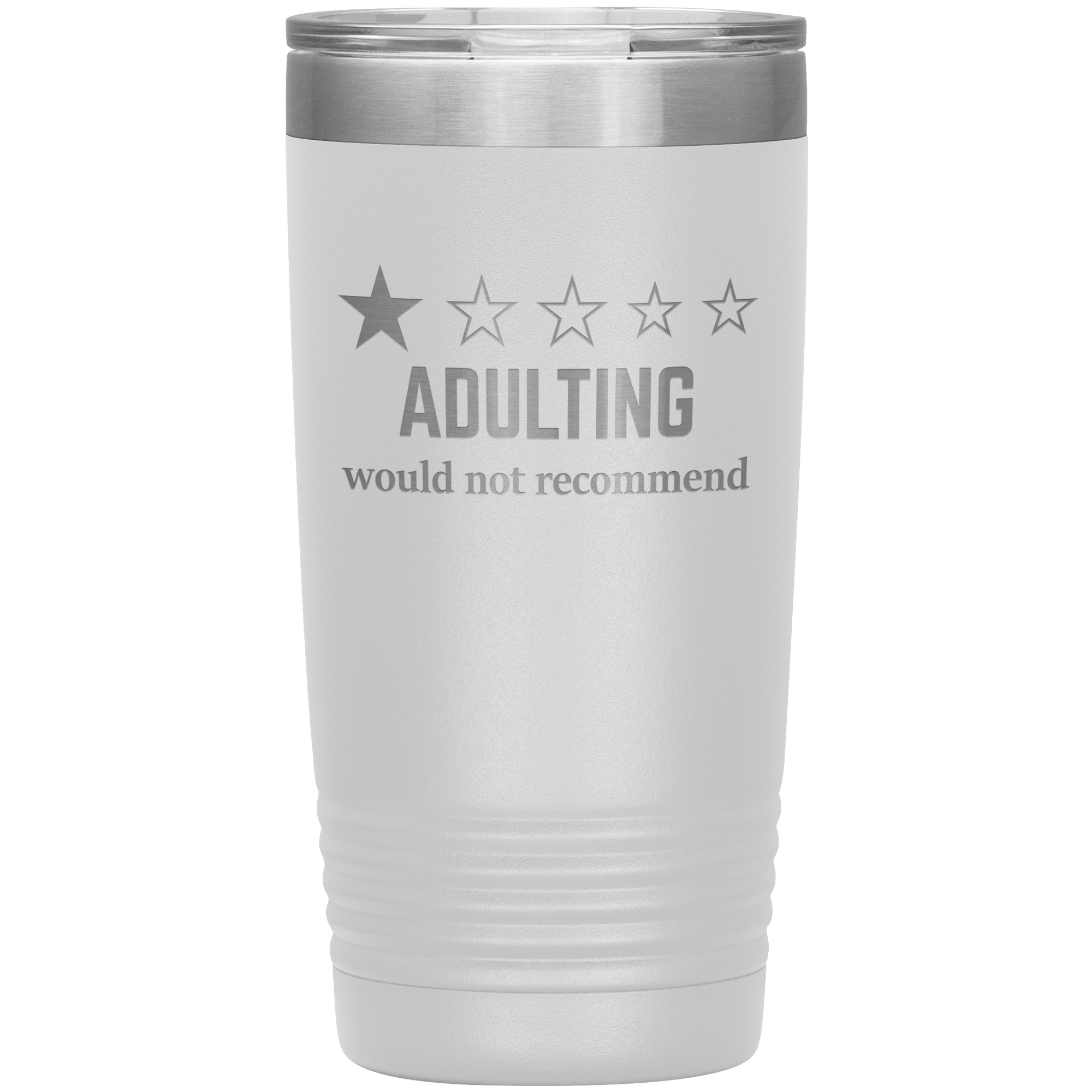 "ADULTING" Tumbler