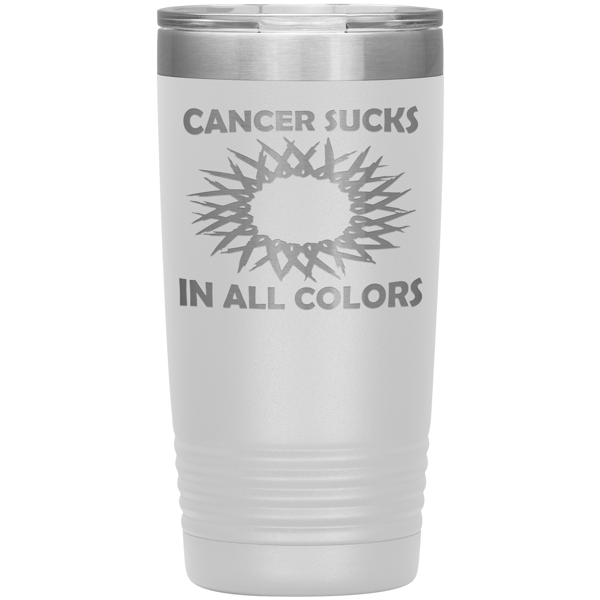 "CANCER SUCKS" Tumbler