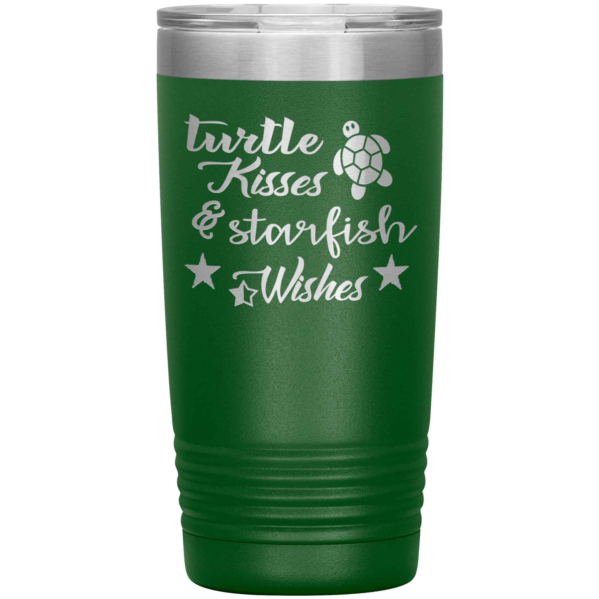 "Turtle kisses & Starfish Wishes" Tumbler