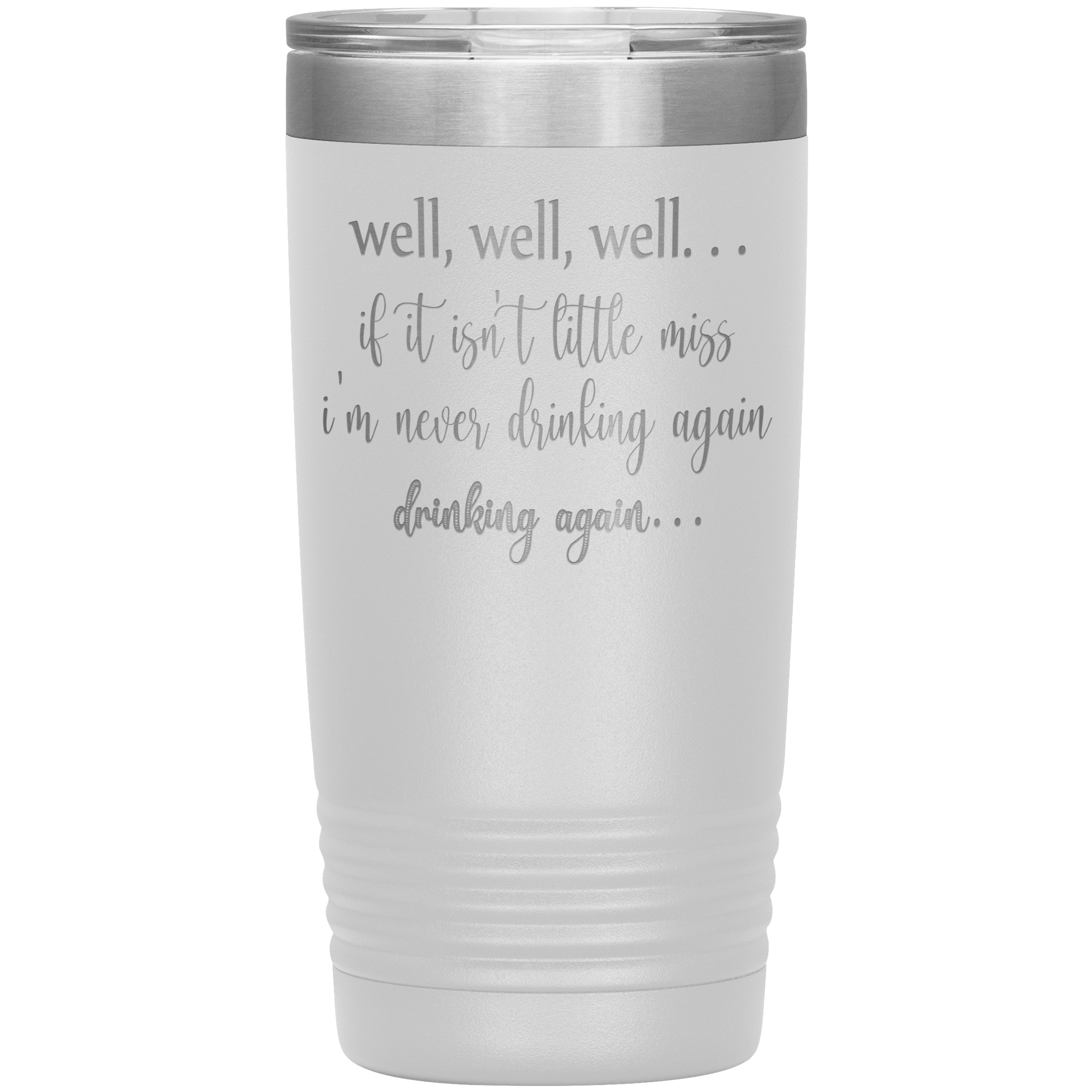 "Drinking Again" Tumblers