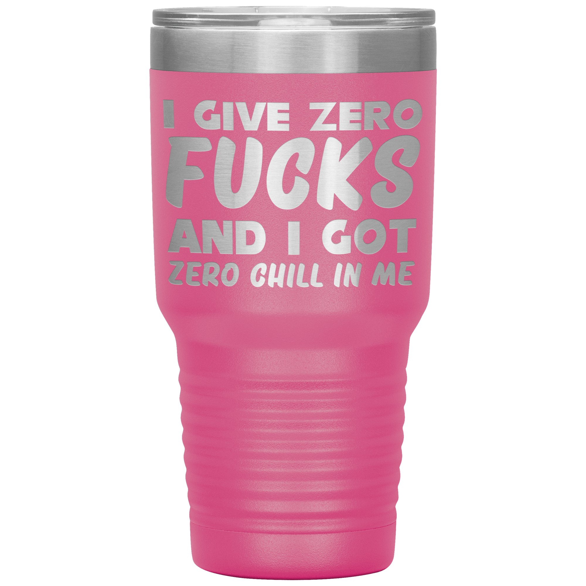 "I GIVE ZERO" Tumbler