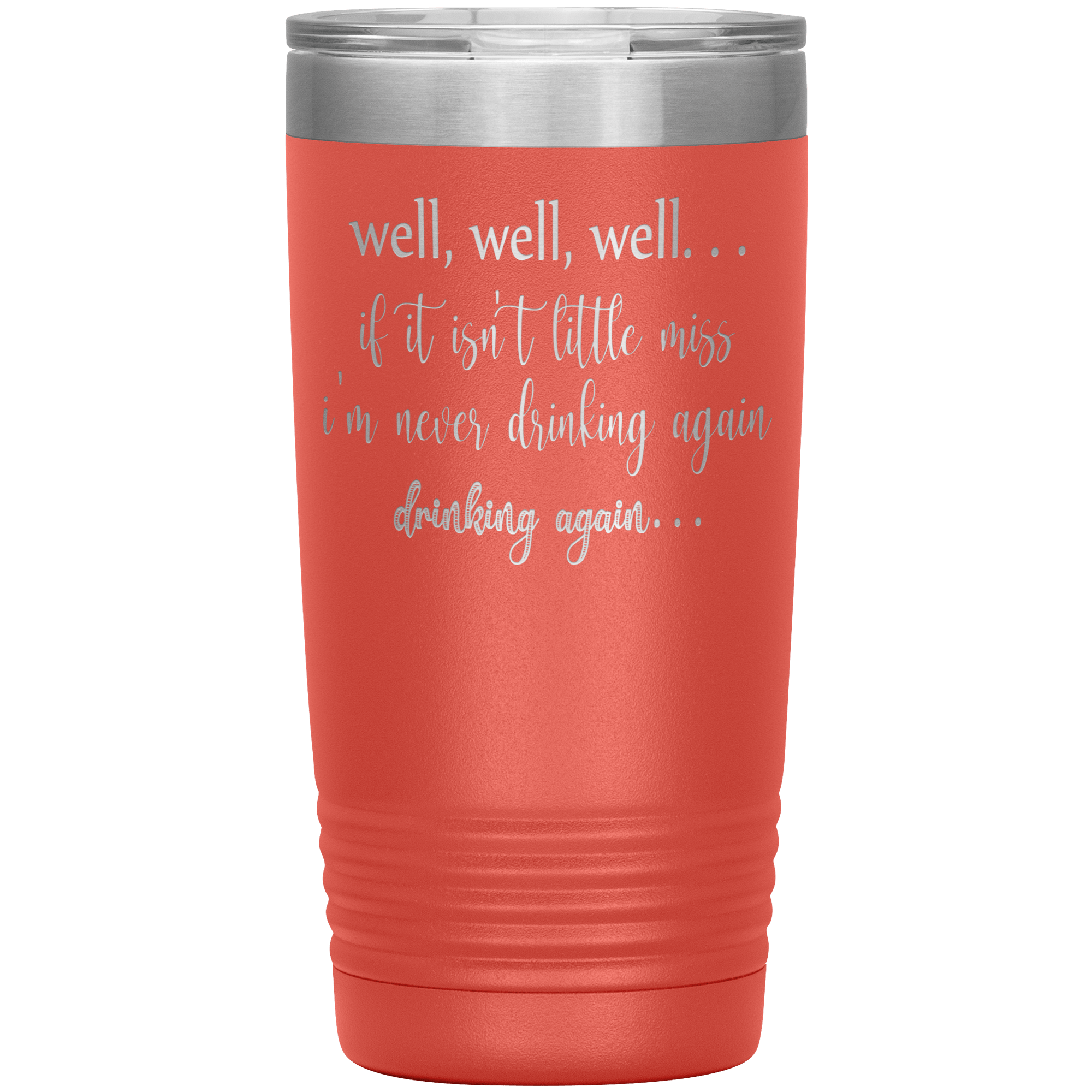 "Drinking Again" Tumblers