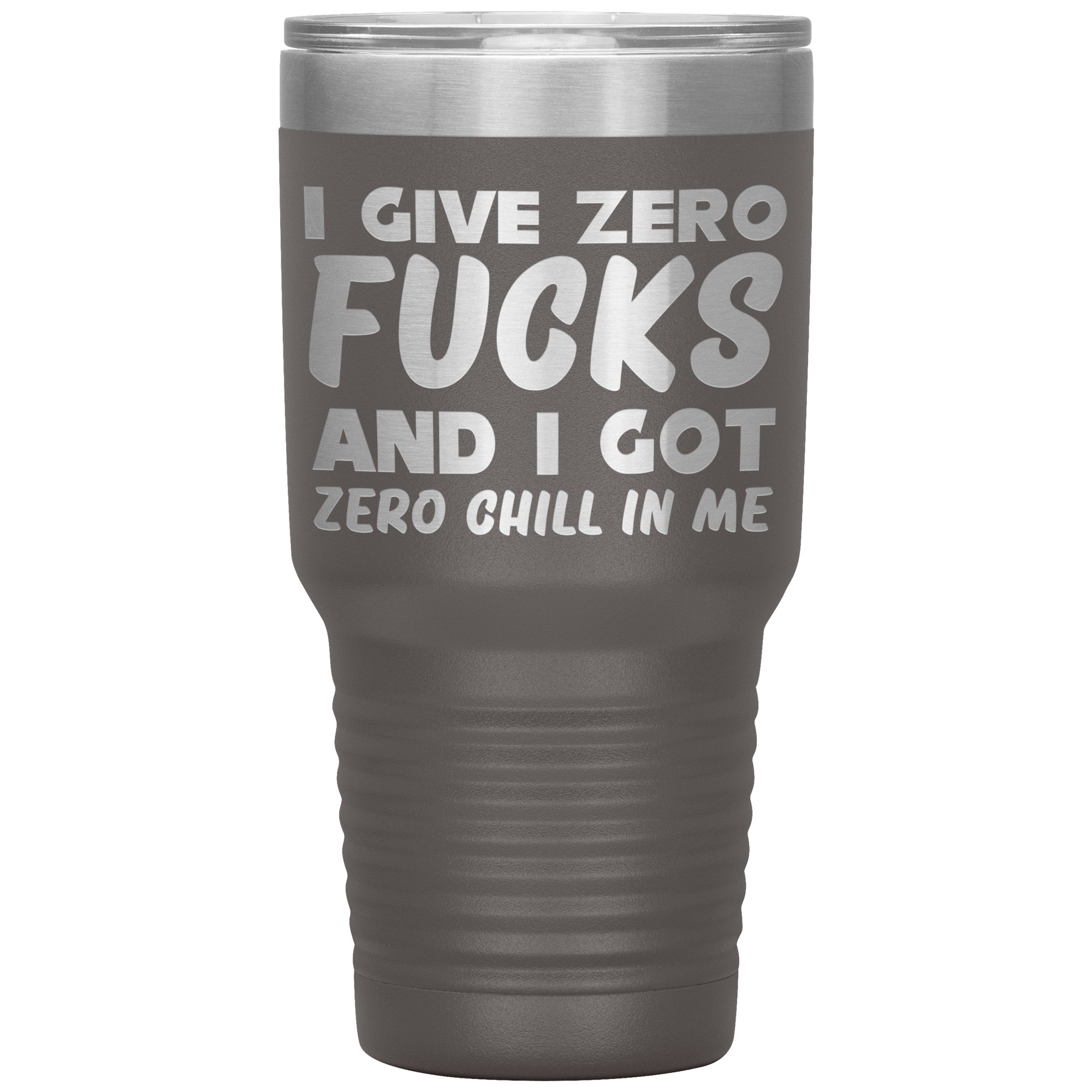 "I GIVE ZERO" Tumbler