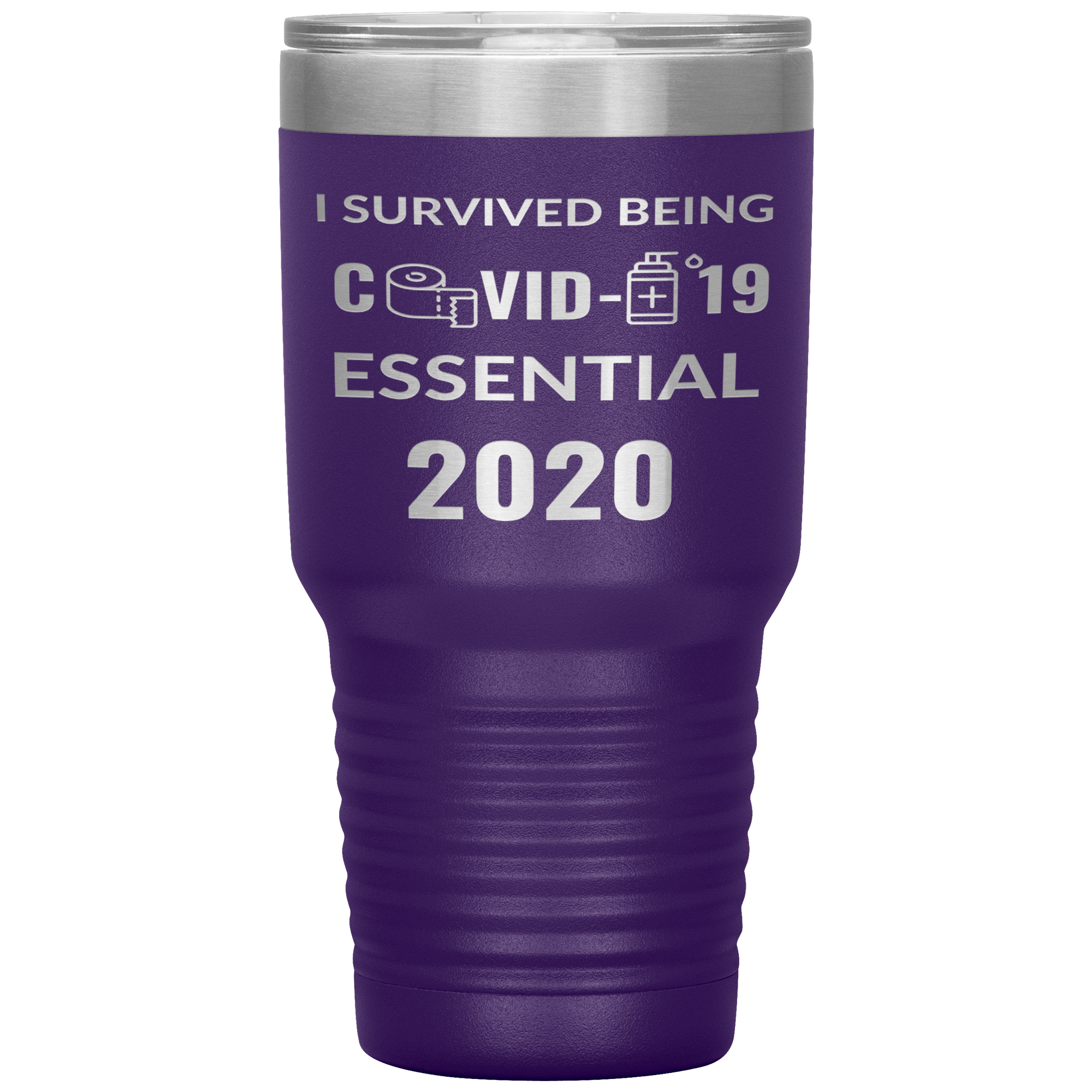 "I SURVIVED COVID-19 ESSENTIAL 2020"TUMBLER