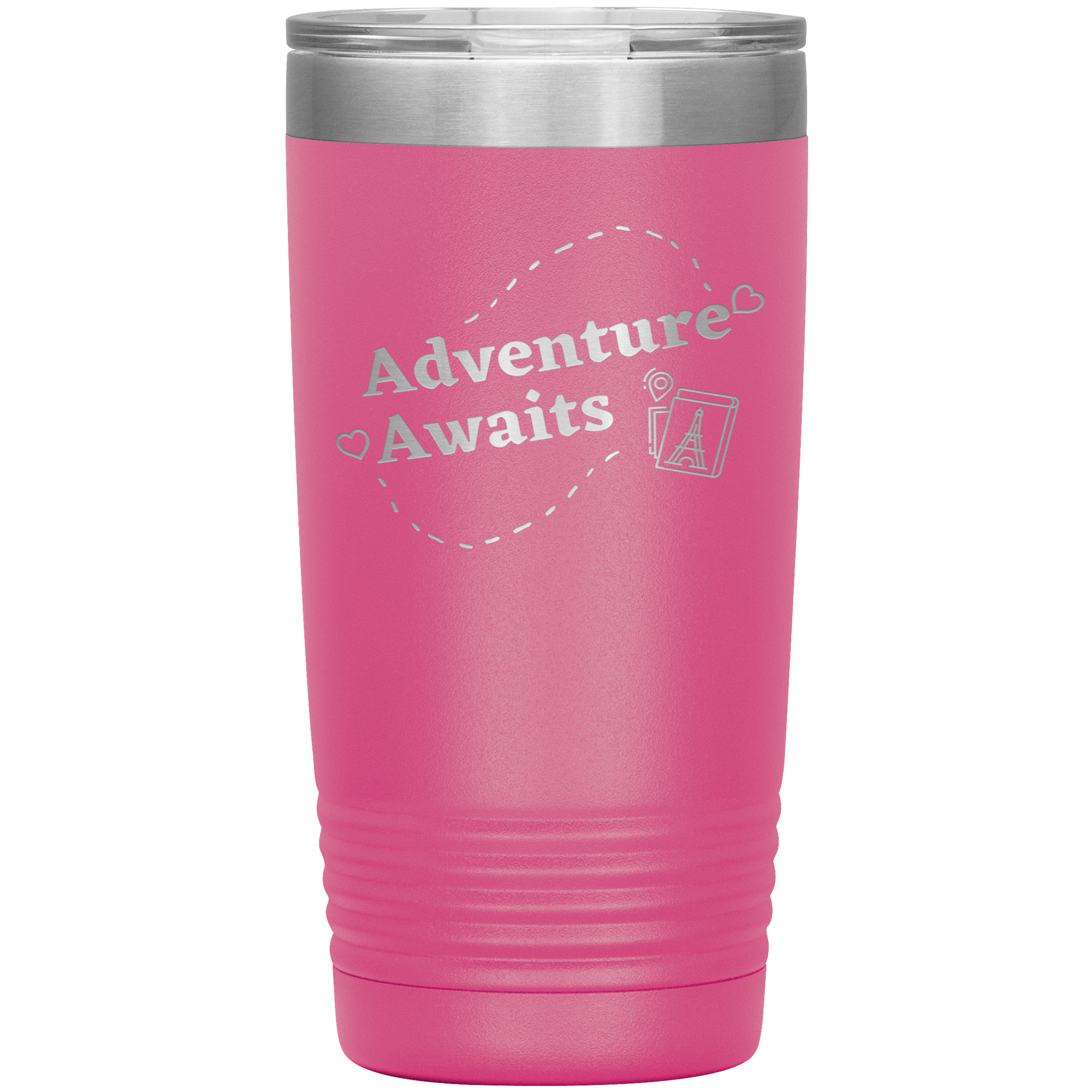 "ADVENTURE AWAITS"Tumbler