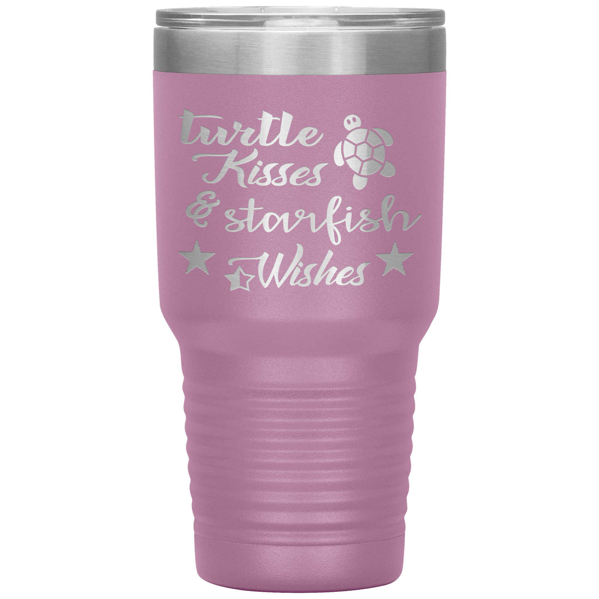 "Turtle kisses & Starfish Wishes" Tumbler